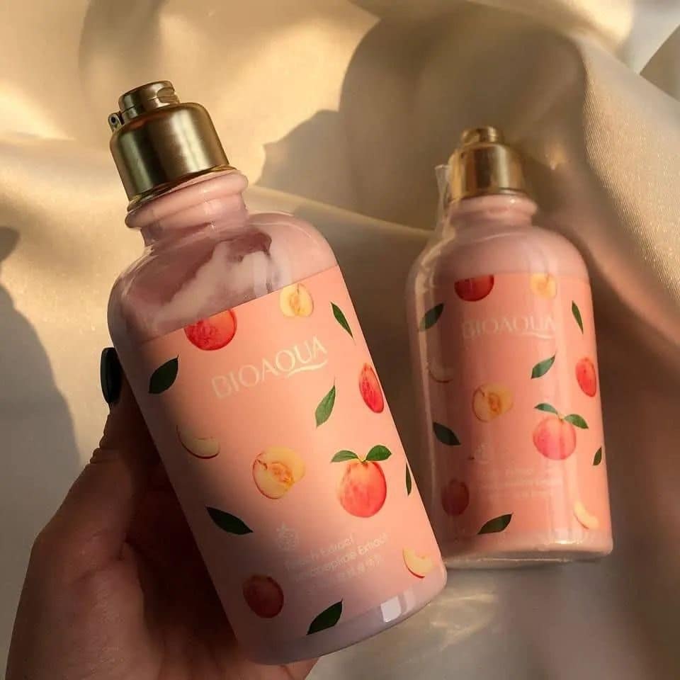 لوشن الجسم بخلاصة الخوخ من BIOAQUA.